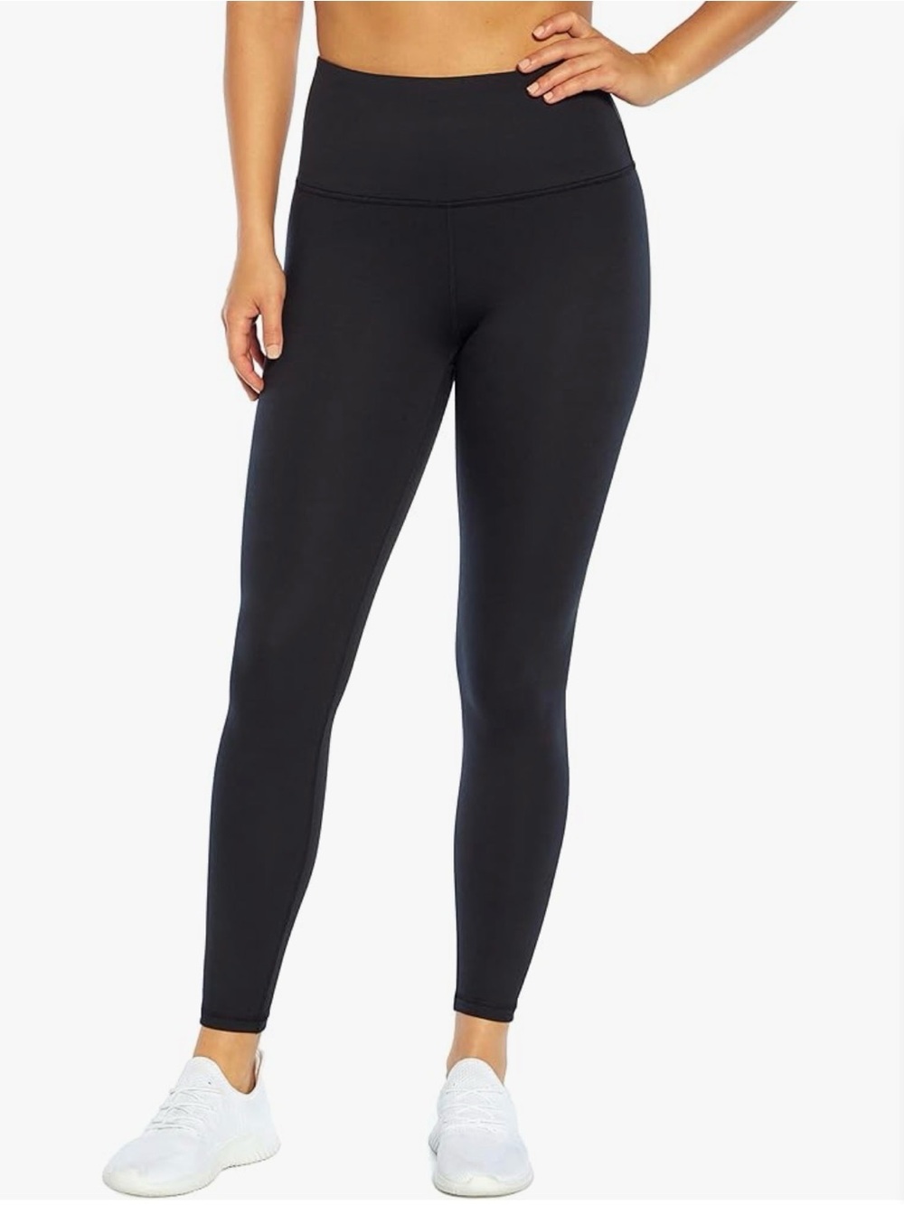 🌸 Balance Collection Black High-Waist Athletic Leggings – Size Medium